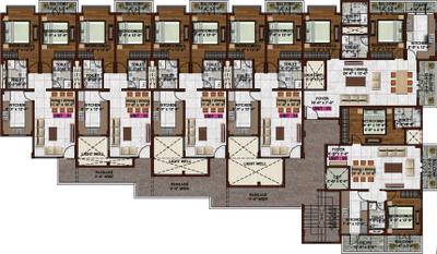 Project Image of 1080.0 - 1350.0 Sq.ft 2 BHK Apartment for buy in Bhavya Harmony