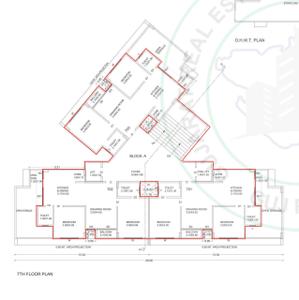 Project Image of 594.6 - 764.13 Sq.ft 2 BHK Apartment for buy in Shreeji River 49