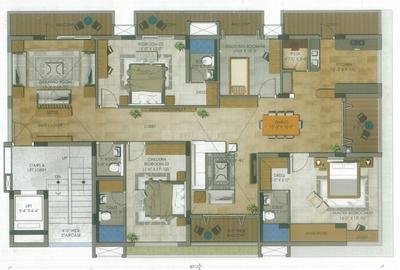 Project Image of 0.0 - 3232.0 Sq.ft 3 BHK Apartment for buy in Bridge De Grand Balkon
