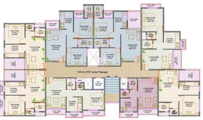 Raj Chamunda Balaji Park Cluster Plan 1
