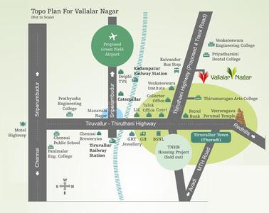 Project Image of 660.0 - 3001.0 Sq.ft Residential Plot Plot for buy in ABI Vallalar Nagar