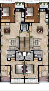 Project Image of 0.0 - 1245.0 Sq.ft 2 BHK Apartment for buy in Singhvi Sky Villas