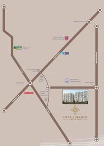 Project Image of 1312.0 - 1588.0 Sq.ft 3 BHK Apartment for buy in Aman Shikhar Green City