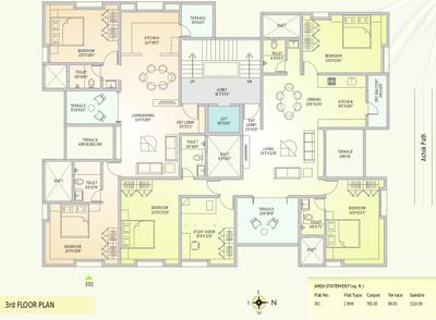 Project Image of 1116.0 - 3587.0 Sq.ft 2 BHK Apartment for buy in Alliance Chitralekha