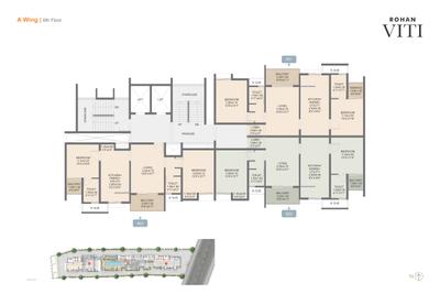 Project Image of 777.9 - 1114.0 Sq.ft 2 BHK Apartment for buy in Rohan Viti