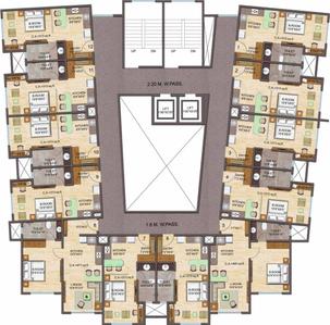 Project Image of 313.0 - 471.0 Sq.ft Studio Studio Apartment for buy in Kumar Kumar Palladio