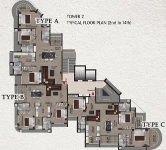 Project Image of 1111.0 - 1711.0 Sq.ft 2 BHK Apartment for buy in Heera The River Park