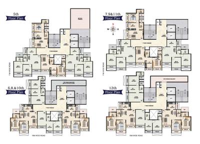 Project Image of 1000 Sq.ft 2 BHK Apartment / Flat for sale in Kharghar for Rs. 13400000