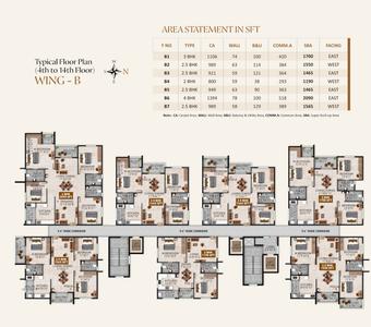 Project Image of 1375 Sq.ft 3 BHK Apartment / Flat for sale in Kadugodi for Rs. 14800000