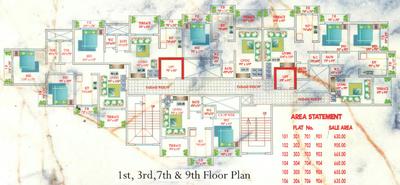 Project Image of 355.0 - 710.0 Sq.ft 1 BHK Apartment for buy in Krushnai Heights