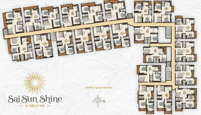 Project Image of 1120.0 - 1585.0 Sq.ft 2 BHK Apartment for buy in Shree Sai Sunshine
