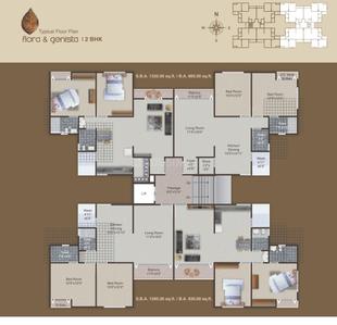 Project Image of 1164.0 - 3410.0 Sq.ft 2 BHK Apartment for buy in Shreeji Sepal Residency