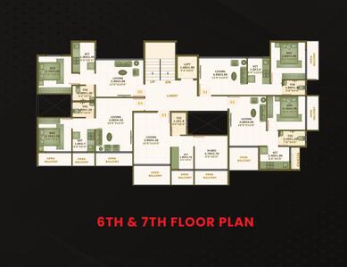 Project Image of 670.0 - 726.0 Sq.ft 1 BHK Apartment for buy in Pragati P D One
