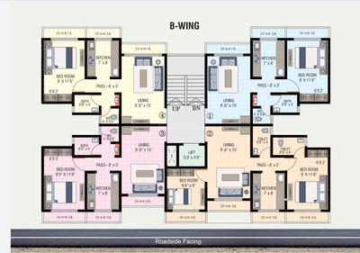 Green Park A Wing Cluster Plan 2