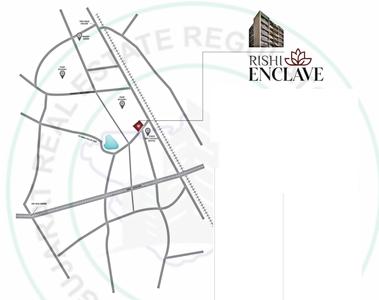 Project Image of 614.3 - 623.55 Sq.ft 2 BHK Apartment for buy in Rishi Enclave