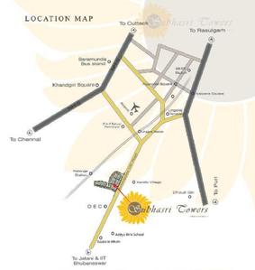 Project Image of 1520 Sq.ft 3 BHK Apartment / Flat for sale in Sundarpada for Rs. 8500000