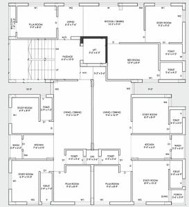 Project Image of 508.27 - 560.26 Sq.ft 1.5 BHK Apartment for buy in Venus Ekta Apartment