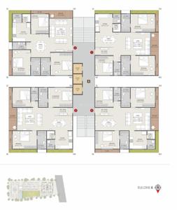 Project Image of 2400 Sq.ft 3 BHK Apartment / Flat for sale in Bhimrad for Rs. 17100000