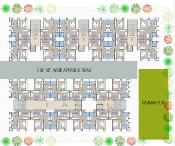 Project Image of 371.14 - 375.88 Sq.ft 1 BHK Apartment for buy in Shreenathji Sona Siddhi