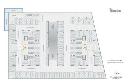 Project Image of 3150.0 - 3600.0 Sq.ft 3 BHK Apartment for buy in The Millennium