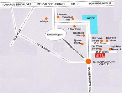 Project Image of 1050.0 - 1450.0 Sq.ft 2 BHK Apartment for buy in Sai Priya Ranga Enclave