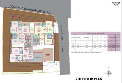 Project Image of 873.71 - 1943.66 Sq.ft 2 BHK Apartment for buy in Fortune Abhishek CHSL