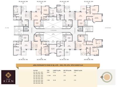 Project Image of 371.14 - 570.92 Sq.ft 1 BHK Apartment for buy in Reelicon Kian