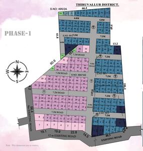 Project Image of 600.0 - 1000.0 Sq.ft Residential Plot Plot for buy in Krish Crown City