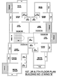 Project Image of 0.0 - 605.0 Sq.ft 1 BHK Apartment for buy in Virat Aangan