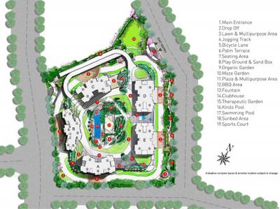 Project Image of 483.0 - 712.0 Sq.ft 1 BHK Apartment for buy in Kalpataru Sunrise A
