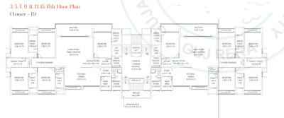 Project Image of 2502.82 - 3324.97 Sq.ft 4 BHK Apartment for buy in Forever Atmosphere 360