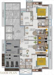 Project Image of 455.0 - 653.05 Sq.ft 1 BHK Apartment for buy in Analiza Nakshatra