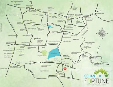 Project Image of 1075.0 - 1165.0 Sq.ft 2 BHK Apartment for buy in Sohan Fortune