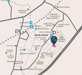 Project Image of 1140 Sq.ft 2 BHK Apartment / Flat for sale in Ghatkopar East for Rs. 23000000