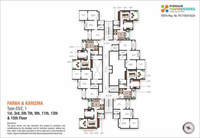 Project Image of 197.84 - 330.34 Sq.ft Studio Studio Apartment for buy in Mohan Nano Estates