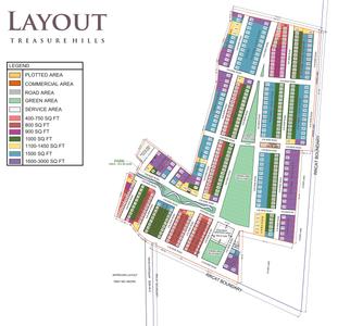 Treasure Hills Layout Plan 1