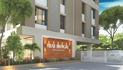 Project Image of 529.0 - 556.0 Sq.ft 2 BHK Apartment for buy in Vraj Mangal Phase 2