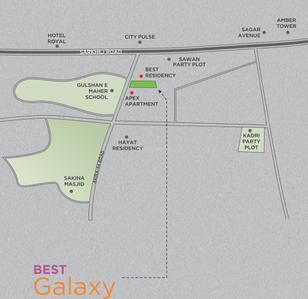 Project Image of 1922.76 - 2633.71 Sq.ft 4 BHK Apartment for buy in Best Galaxy