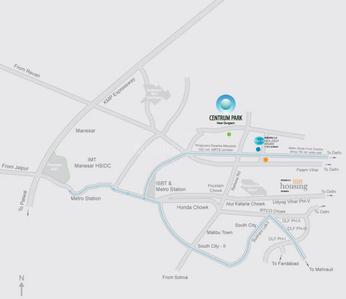 Project Image of 1250.0 - 5245.0 Sq.ft 2 BHK Apartment for buy in Indiabulls Centrum Park