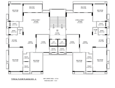 Project Image of 1187.58 - 1807.58 Sq.ft 3 BHK Apartment for buy in Aatrey Tulips