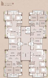 Project Image of 1341.72 - 1363.9 Sq.ft 4 BHK Apartment for buy in Orchid Luxuria