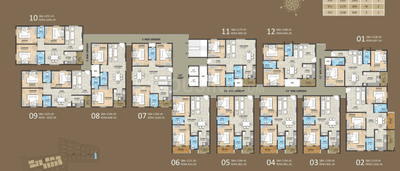 Project Image of 1081.0 - 1639.0 Sq.ft 2 BHK Apartment for buy in Nava Vaibhava