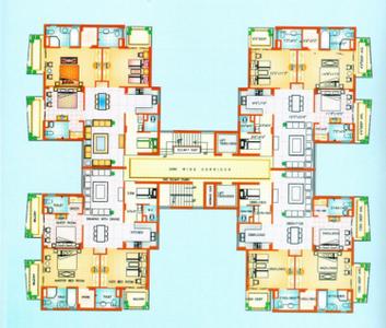 Project Image of 1240.0 - 1725.0 Sq.ft 2 BHK Apartment for buy in Samar Ess Vee Apartments