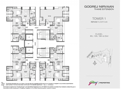 Project Image of 424.52 - 675.0 Sq.ft 1 BHK Apartment for buy in Godrej Nirvaan