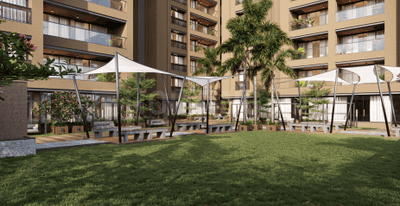 Project Image of 712.46 - 1391.88 Sq.ft 2 BHK Apartment for buy in Sahjanand Silverleaf