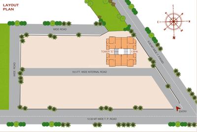 Ismail Meena Heights Tower E Location Plan 1