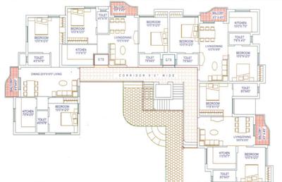 Project Image of 840.0 - 2408.0 Sq.ft 2 BHK Apartment for buy in Agni Lakshmi Kripa