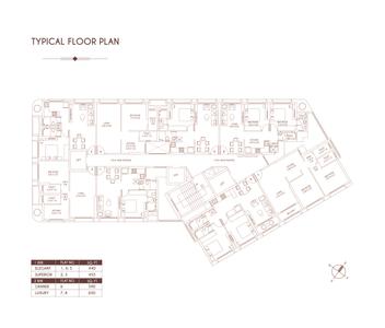 Project Image of 440.0 - 650.0 Sq.ft 1 BHK Apartment for buy in Platinum 53 West