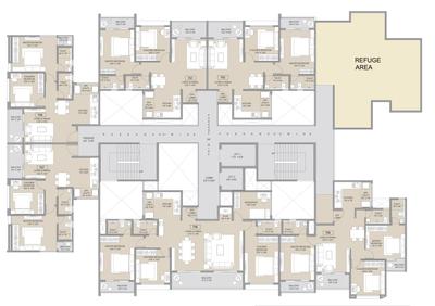 Project Image of 656.0 - 1228.0 Sq.ft 2 BHK Apartment for buy in Belmont Skyverse