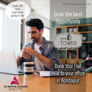 Project Image of 0.0 - 265.0 Sq.ft Studio Studio Apartment for buy in Sri Aditya Ikon Tower